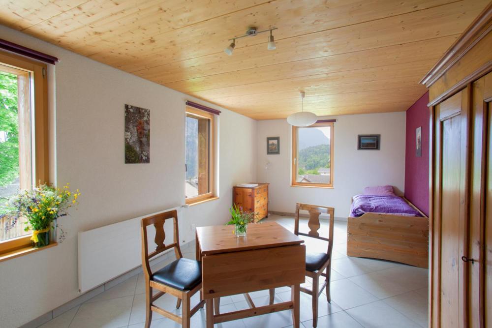 Les Soldanelles Apartamento Salvan Exterior foto