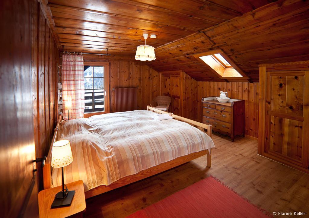 Les Soldanelles Apartamento Salvan Quarto foto